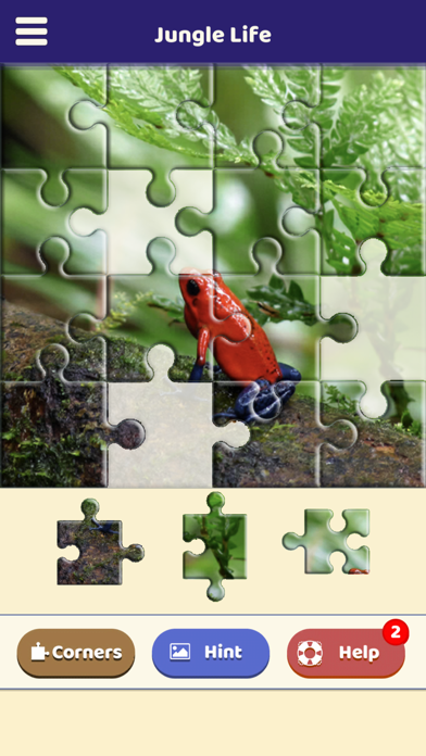 Jungle Life Puzzle Screenshot
