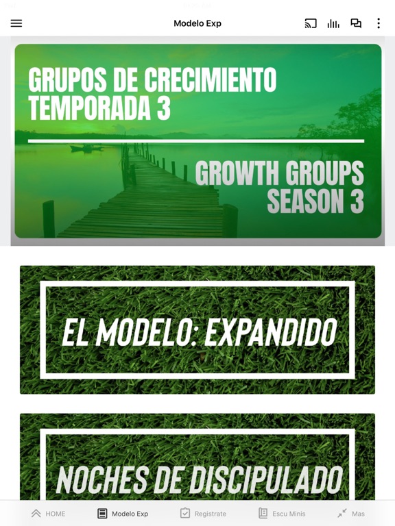 Palabras de Vida iPad screenshot 2 - Lifestyle app