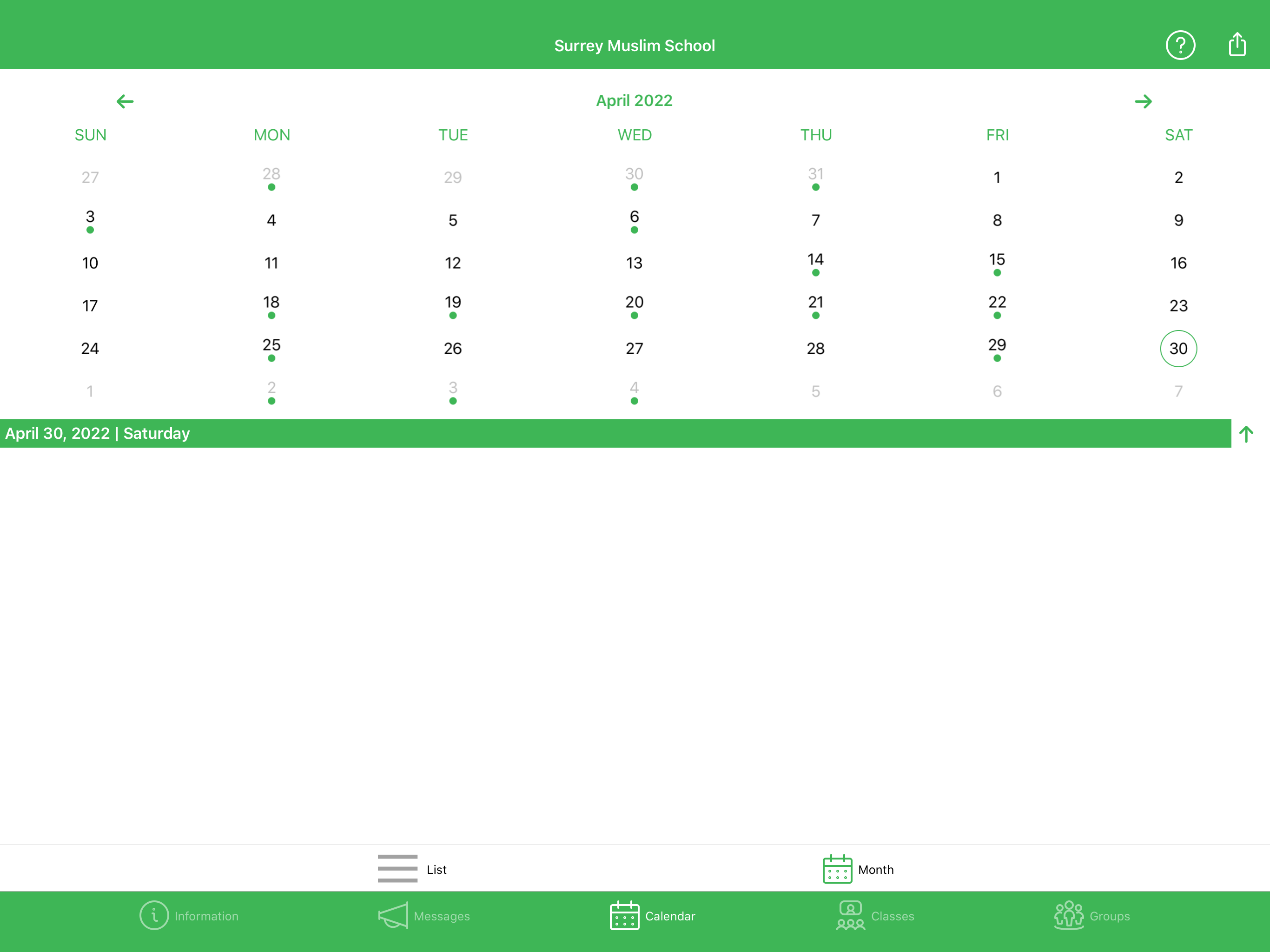 Surrey Muslim School screenshot 4