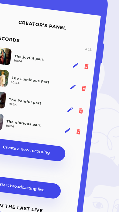 Prayer Book - Livestreams Screenshot