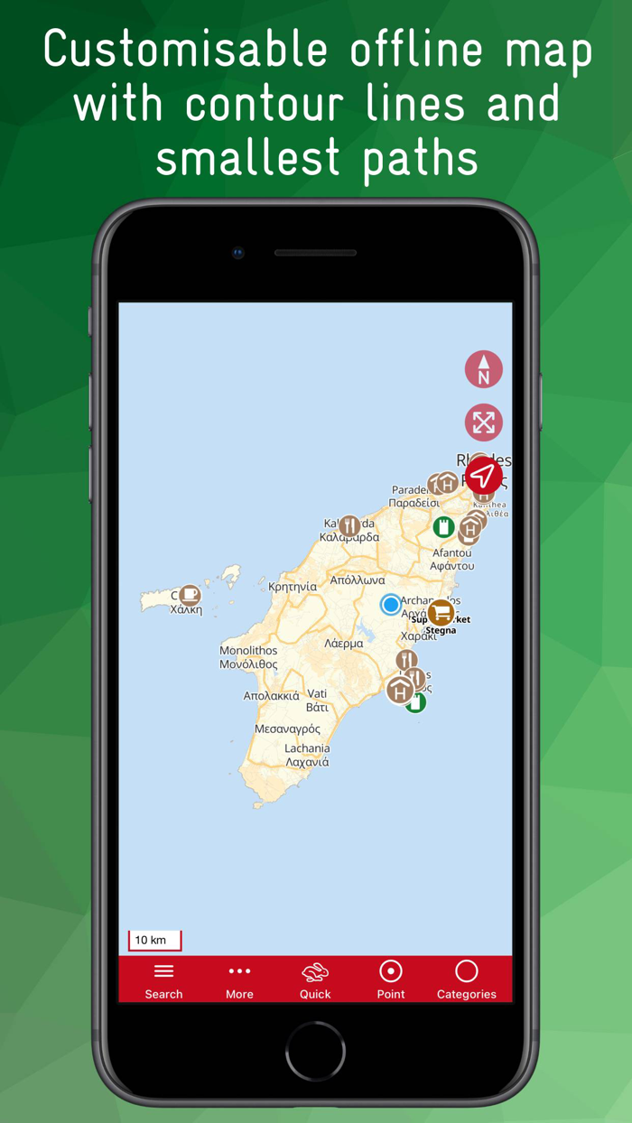 Rhodos Offline Map