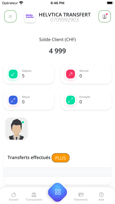 HelvticaTransfers Screenshot