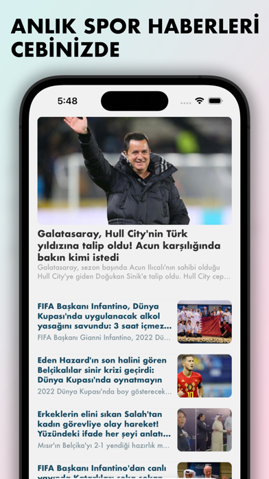 Son Dakika Spor Haberleri Screenshot