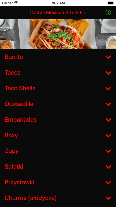 Cactus Mexican Street Food Screenshot