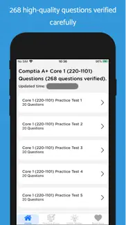 comptia a+ core 1 220-1101 iphone screenshot 1