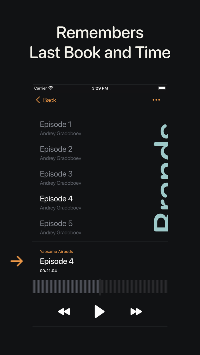 Chameleon - Audiobook Player