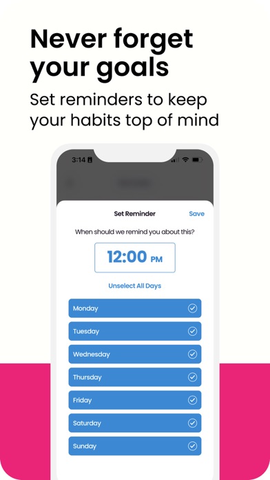 MasterHealth: Healthy Habits Screenshot