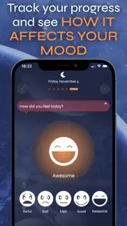 mood tracker gratitude journal iphone screenshot 3