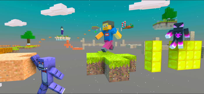 Craft Parkour  3D Blocky Race