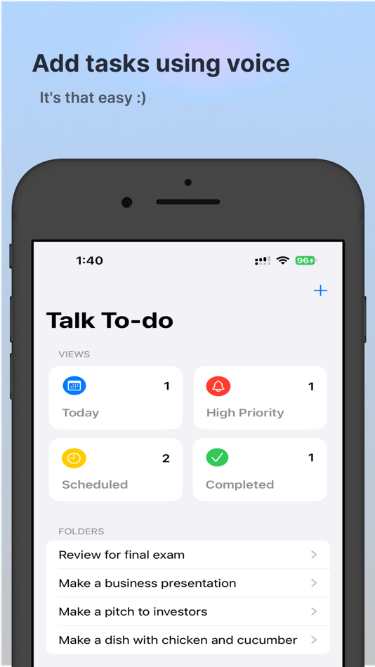 #3. Talk To-do (iOS) Podle: Shuhao Dong