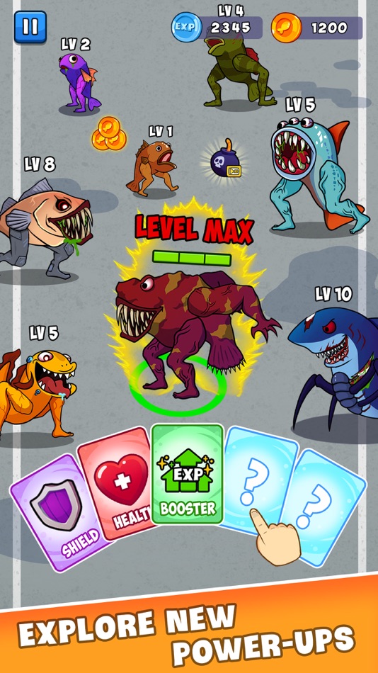 #4. The Fishman: Monster Evolution (iOS) By: Kien Nguyen