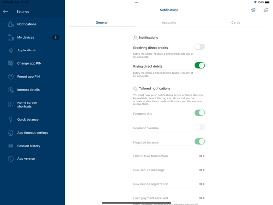 Bank Australia App iPad screenshot 6 - Finance app