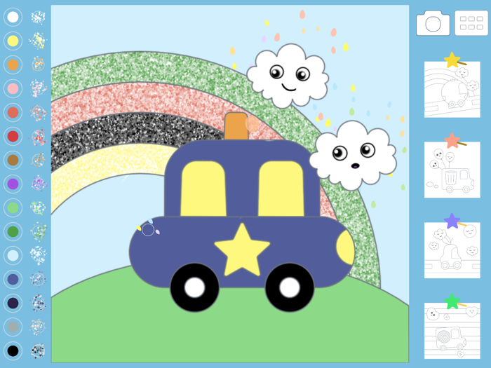 Car Truck Coloring Kid Toddler