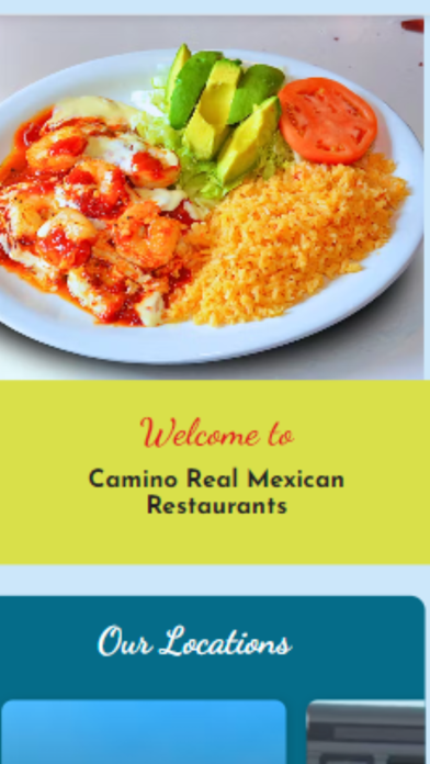 Camino Real Mexican Restaurant Screenshot