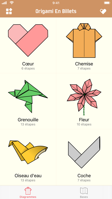 Screenshot #1 pour Origami En Billets