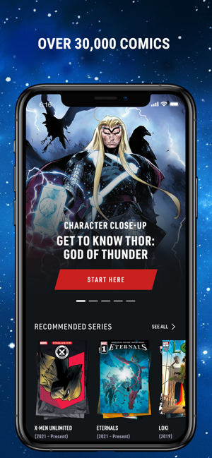 Marvel Unlimited skærmbillede