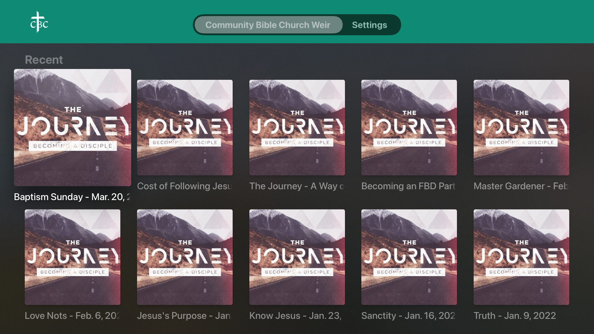 Community Bible Church Weir screenshot 7