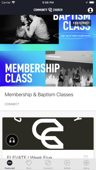Community Church MI Screenshot
