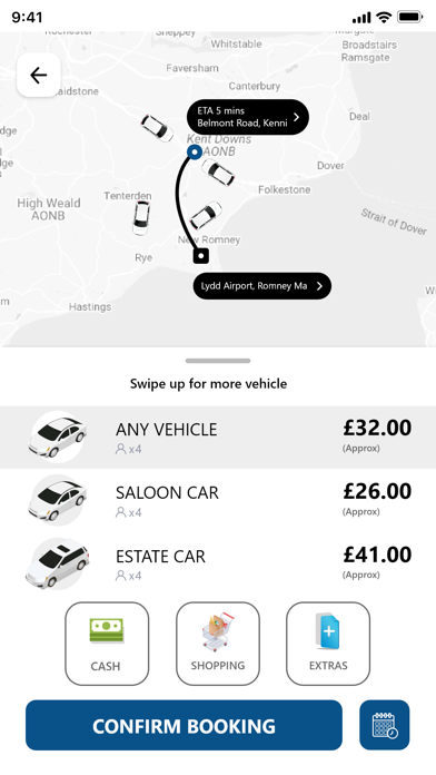 Ashford Premier Taxi Screenshot