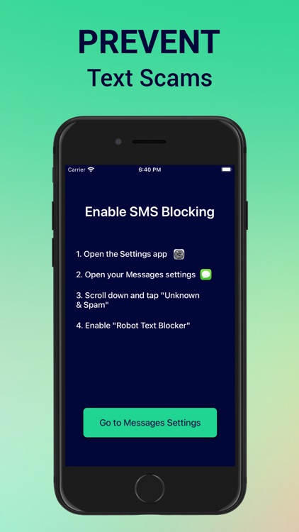 Robot Spam Text Blocker screenshot-6
