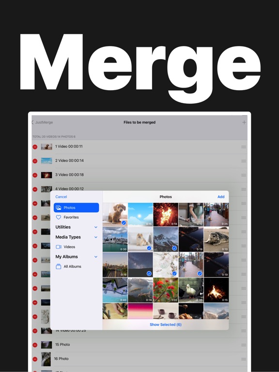 Screenshot #4 pour JustMerge - Join Video Clips