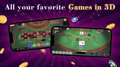 Real Money Casino 3D Games Screenshot