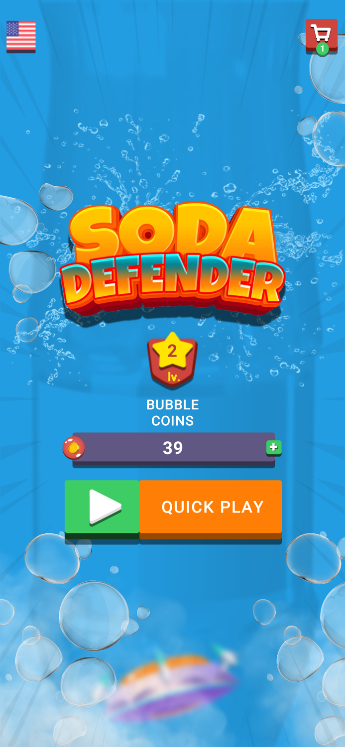 Soda Bubble Defender