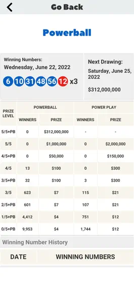 Game screenshot GA Lotto Results mod apk