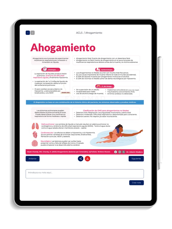 ENARMAD iPad screenshot 3 - Medical app