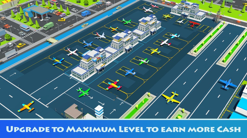 #4. Airport Manager Tycoon Games (iOS) By: Frigate Games