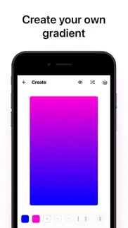 gradient wallpaper generator. iphone screenshot 3
