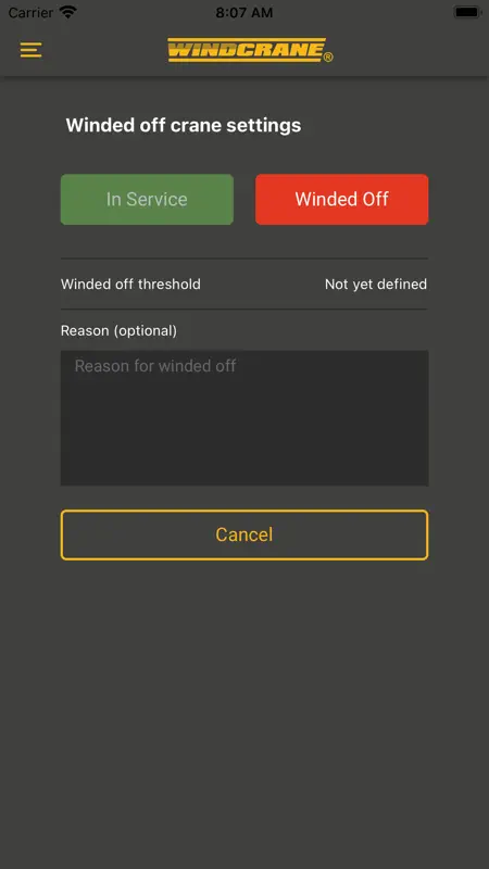 WINDCRANE Go screenshot 5 of 5