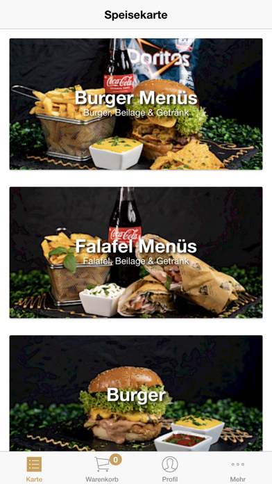 Shellys Burger Oberursel Screenshot