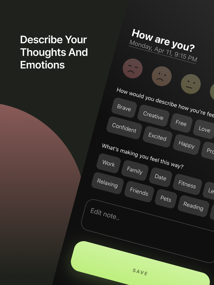 Mood Tracker — Emotions Diary