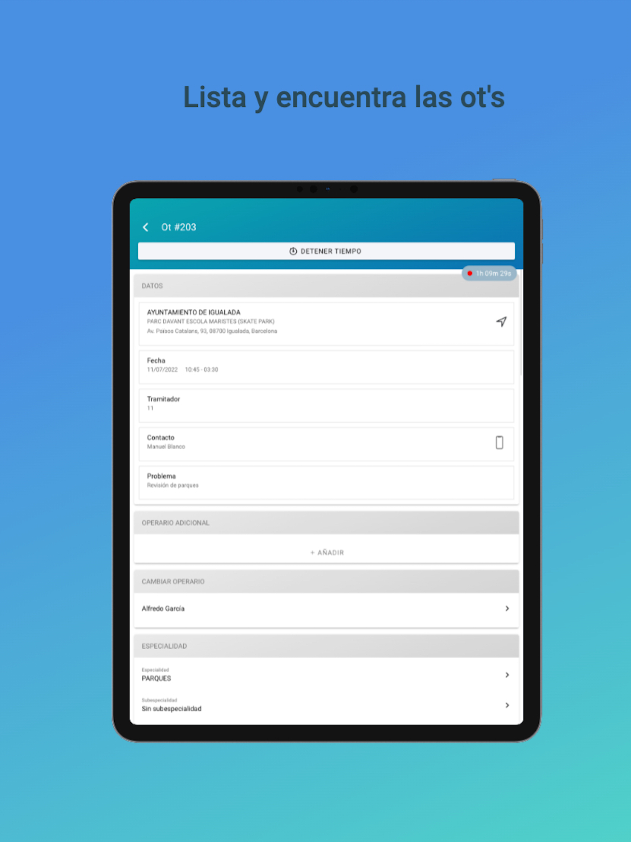 Móvil GMAO CLOUD Técnicos screenshot 9