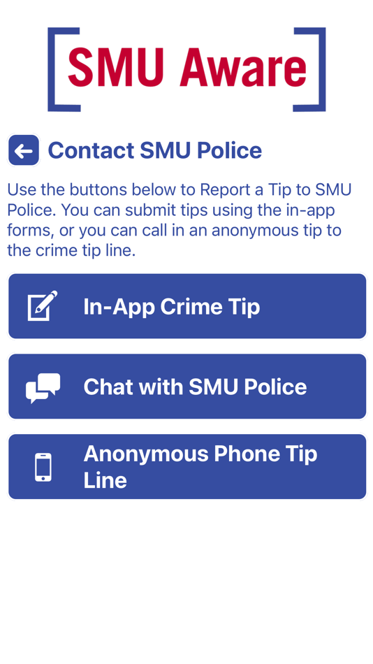 #5. SMU AWARE (iOS) 由: Southern Methodist University