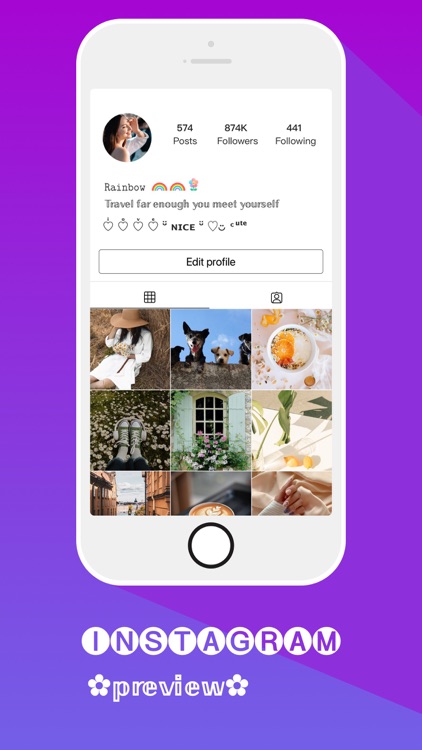 Caption More - Profile Editor