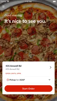 angelos pizza hillsborough iphone screenshot 2