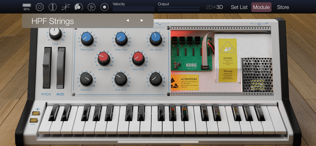 اسکرین شات KORG Module Pro