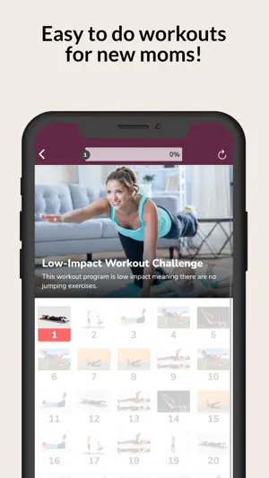 Workouts for New Moms screenshot 3