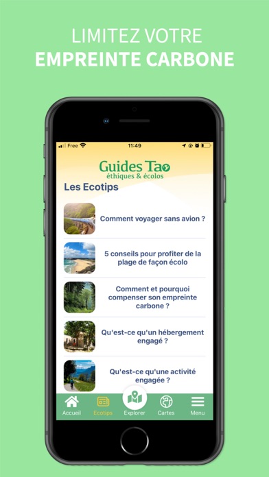 Guides Tao éthiques & durables Screenshot