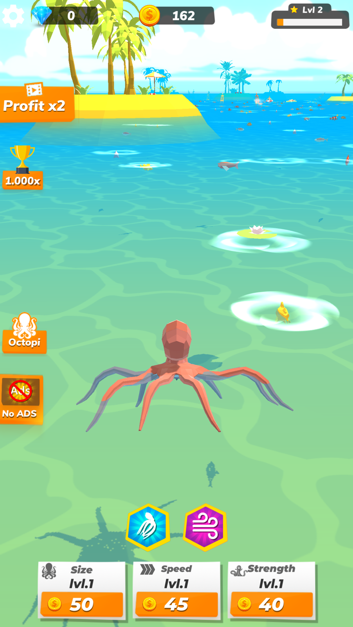 Idle Octopus Mega Tycoon Game
