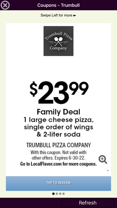 Trumbull Pizza Company Screenshot