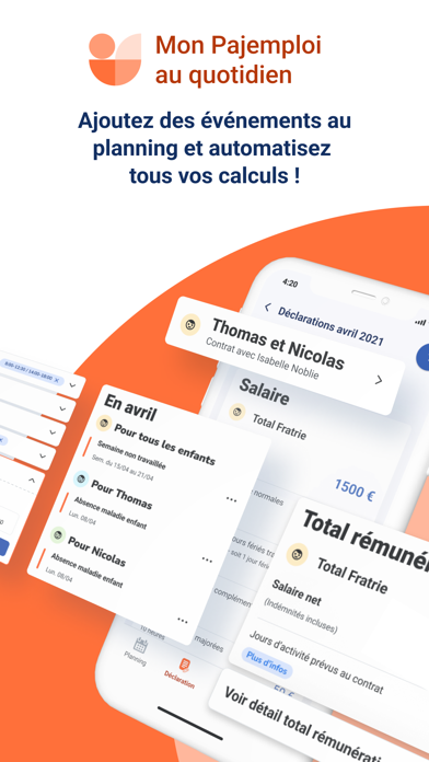 Mon Pajemploi au quotidien Screenshot