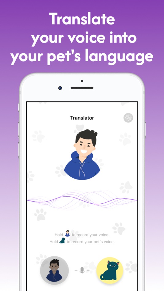 #2. Cat Translator: Feline-Talk (iOS) Bởi: Pavel Arkhipau