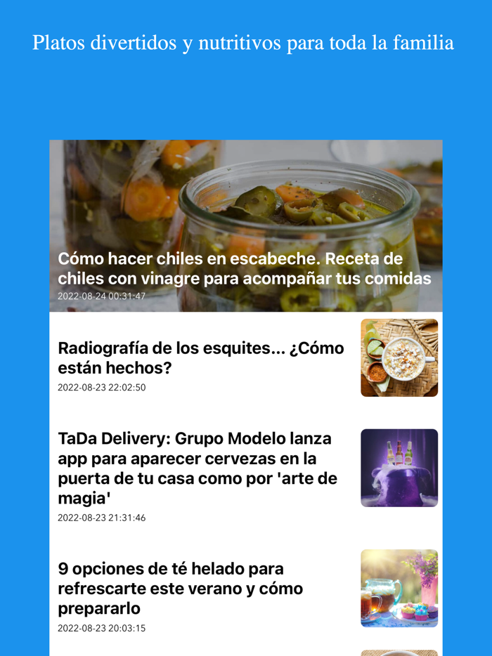 Recetas de cocina caseras