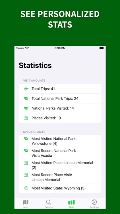Park’d: National Parks Tracker screenshot-3