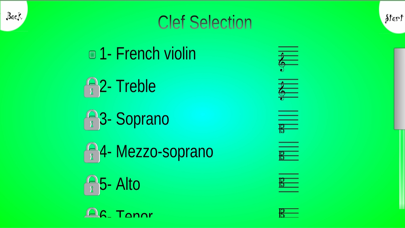 Screenshot #2 pour Miss Azi's Clef Master
