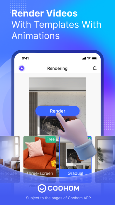 Coohom App-3D Interior Design Screenshot