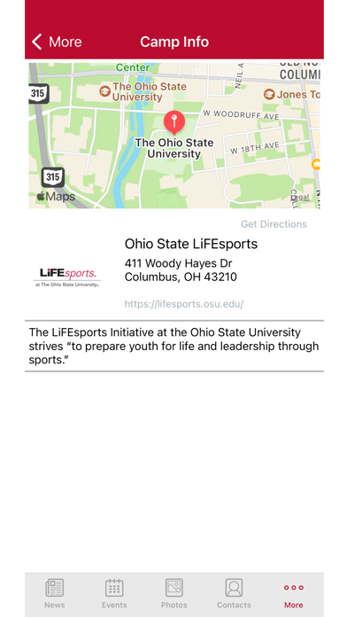 Ohio State LiFEsports Screenshot